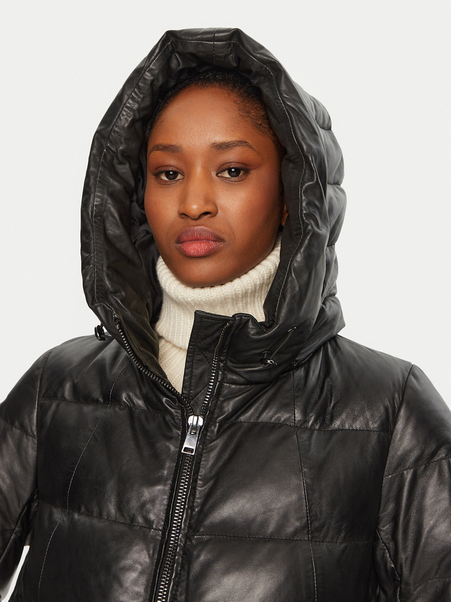 Kožená bunda Serge Pariente