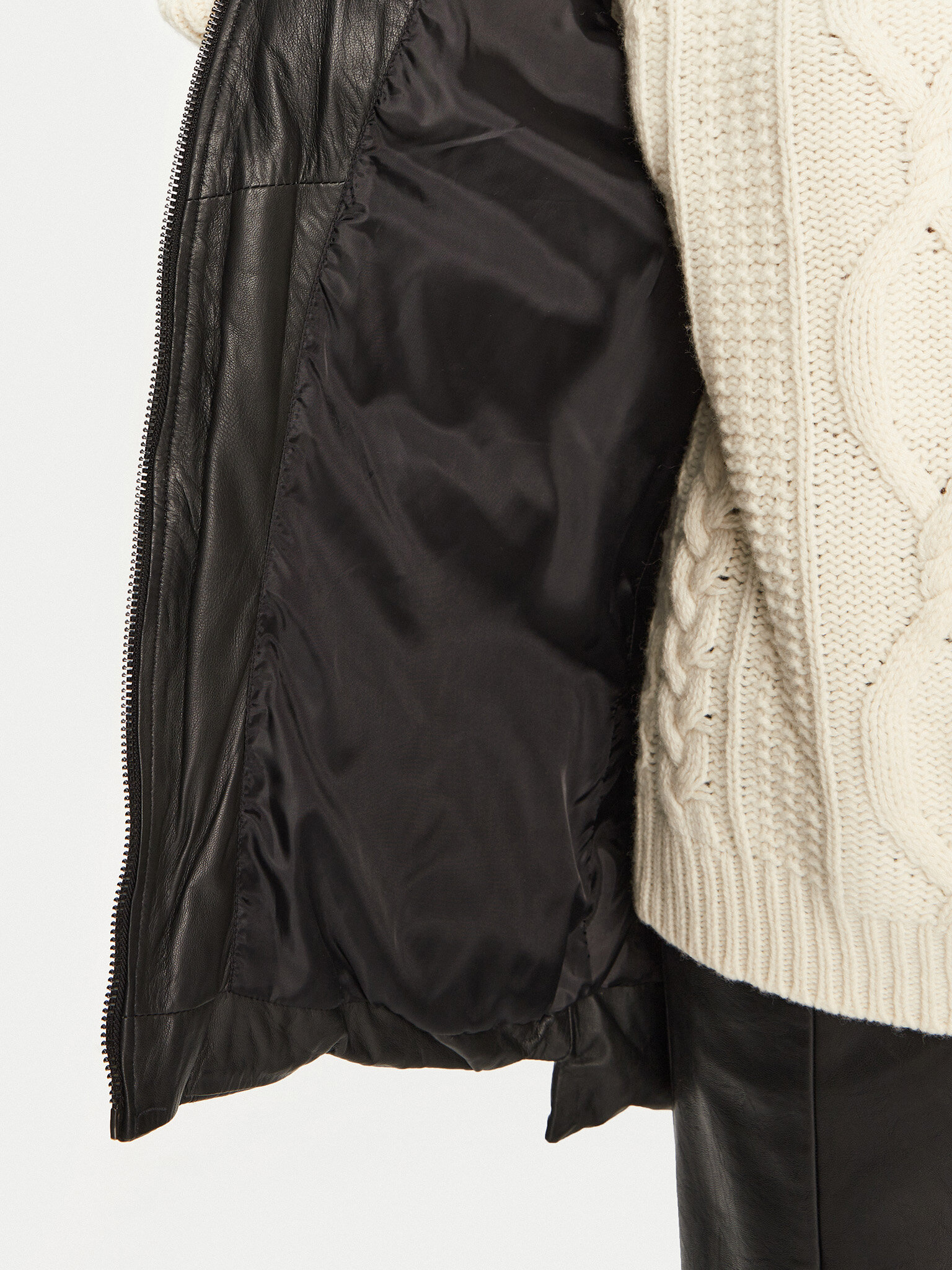 Kožená bunda Serge Pariente