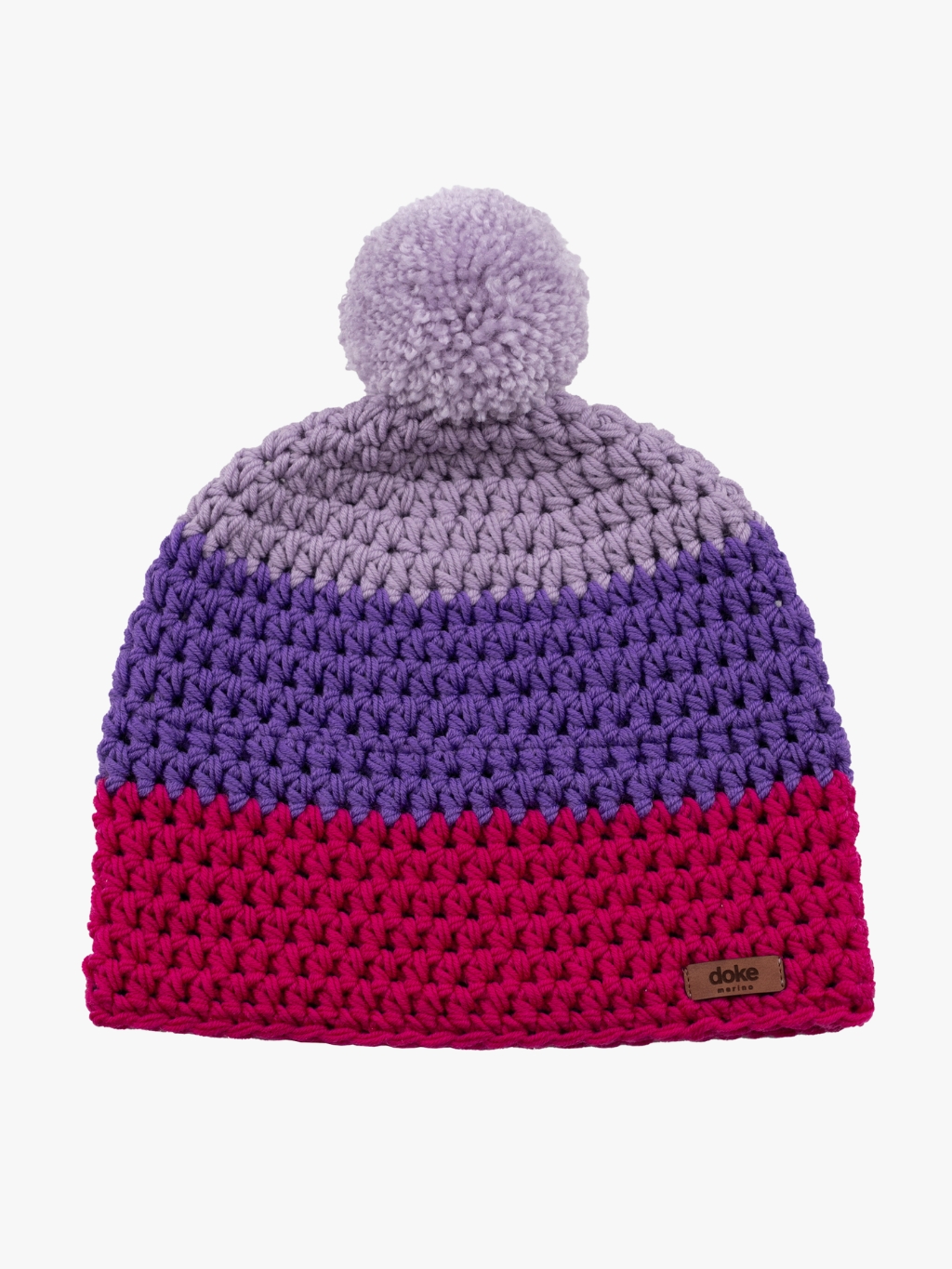 DOKE Merino háčkovaný kulich Lena