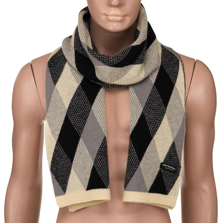 Teplý pánsky šál - Peterson