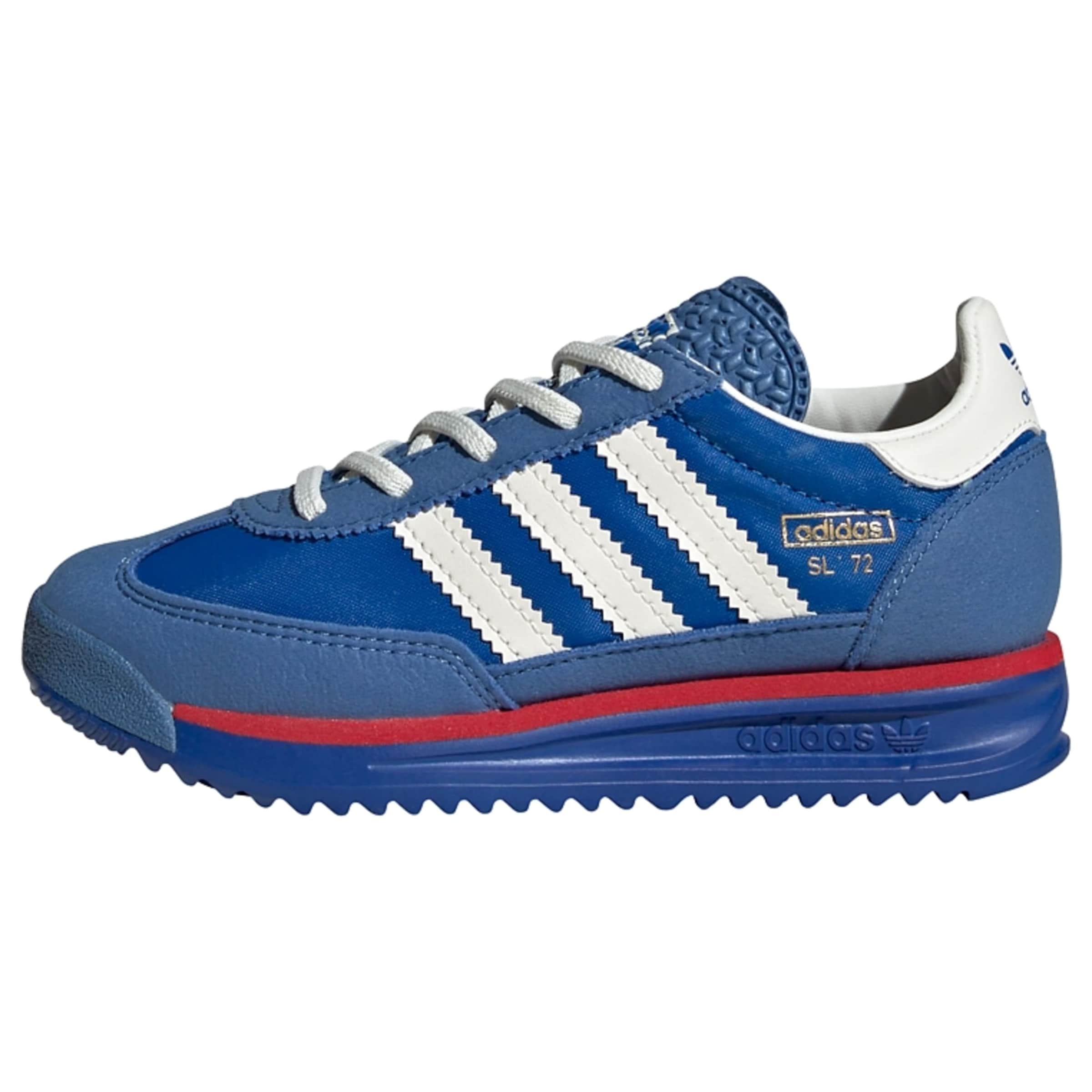 ADIDAS ORIGINALS Tenisky 'SL 72 RS' modrá / zlatá / červená / biela