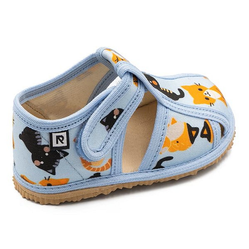 Papučky RAK modré mačičky