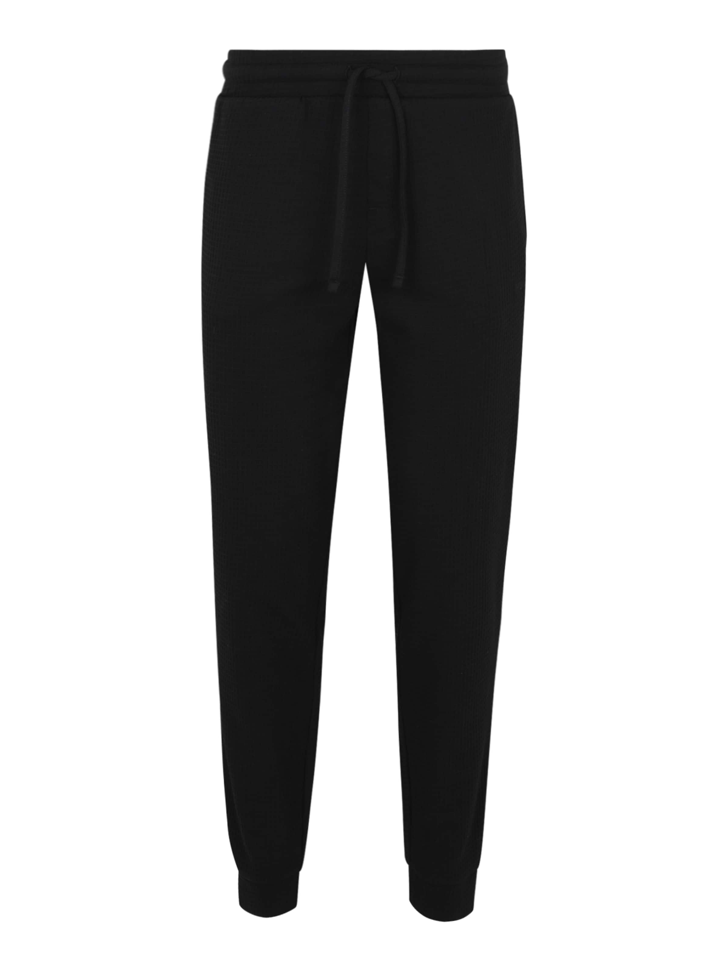 HUGO Pyžamové nohavice 'Austin' čierna