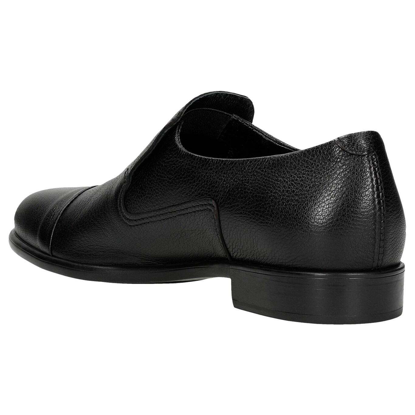 Wojas Dámske Čierne Mokasíny Z Hladkej Kože