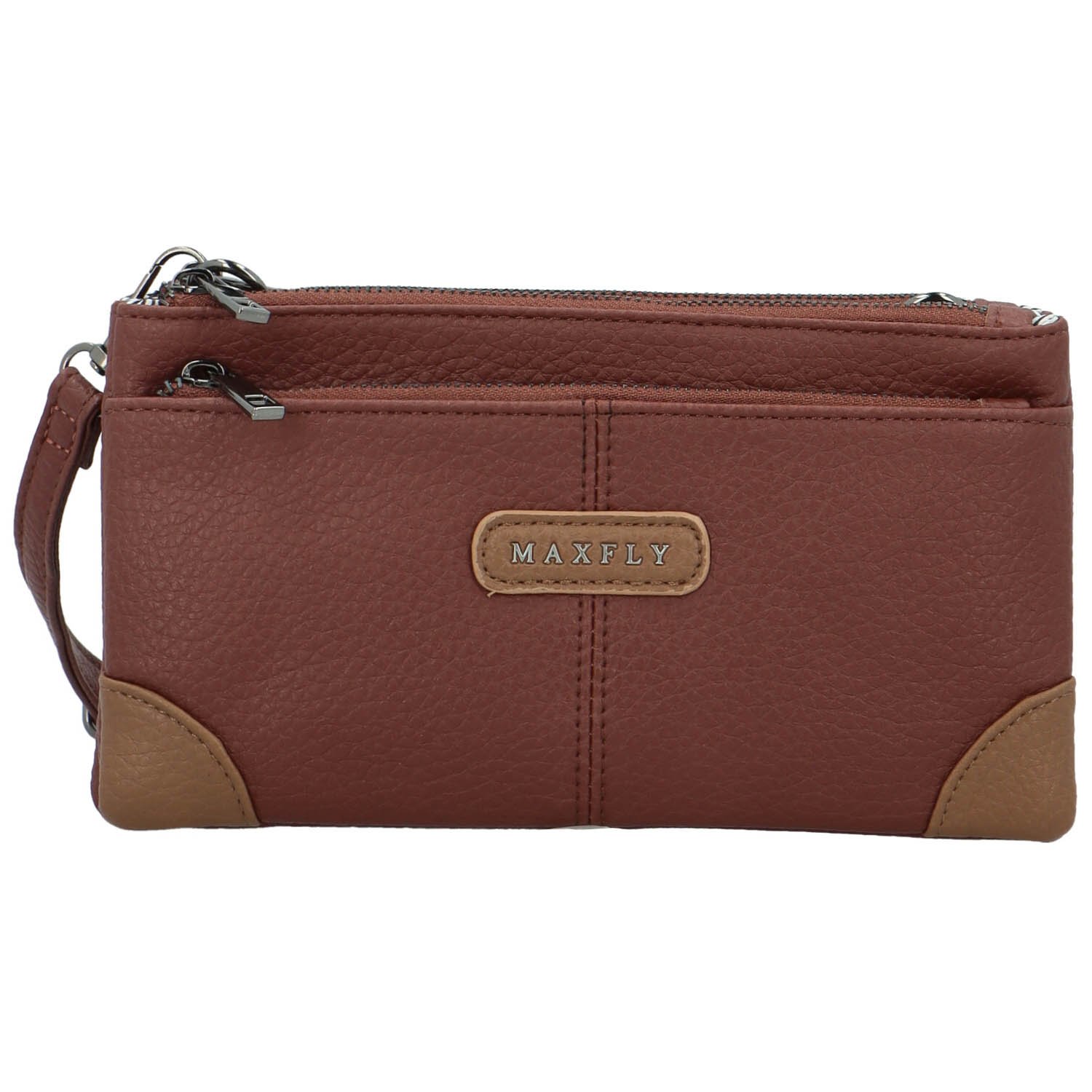 Dámska crossbody kabelka coffee - MaxFly Kandes coffee