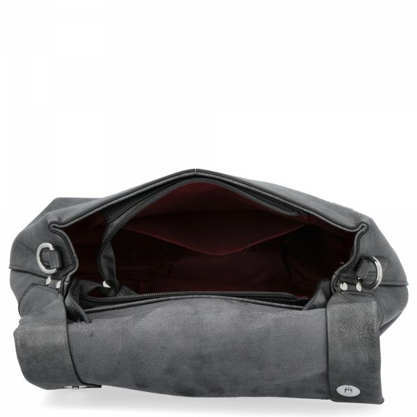 Dámská kabelka listonoška Herisson šedá 18R302