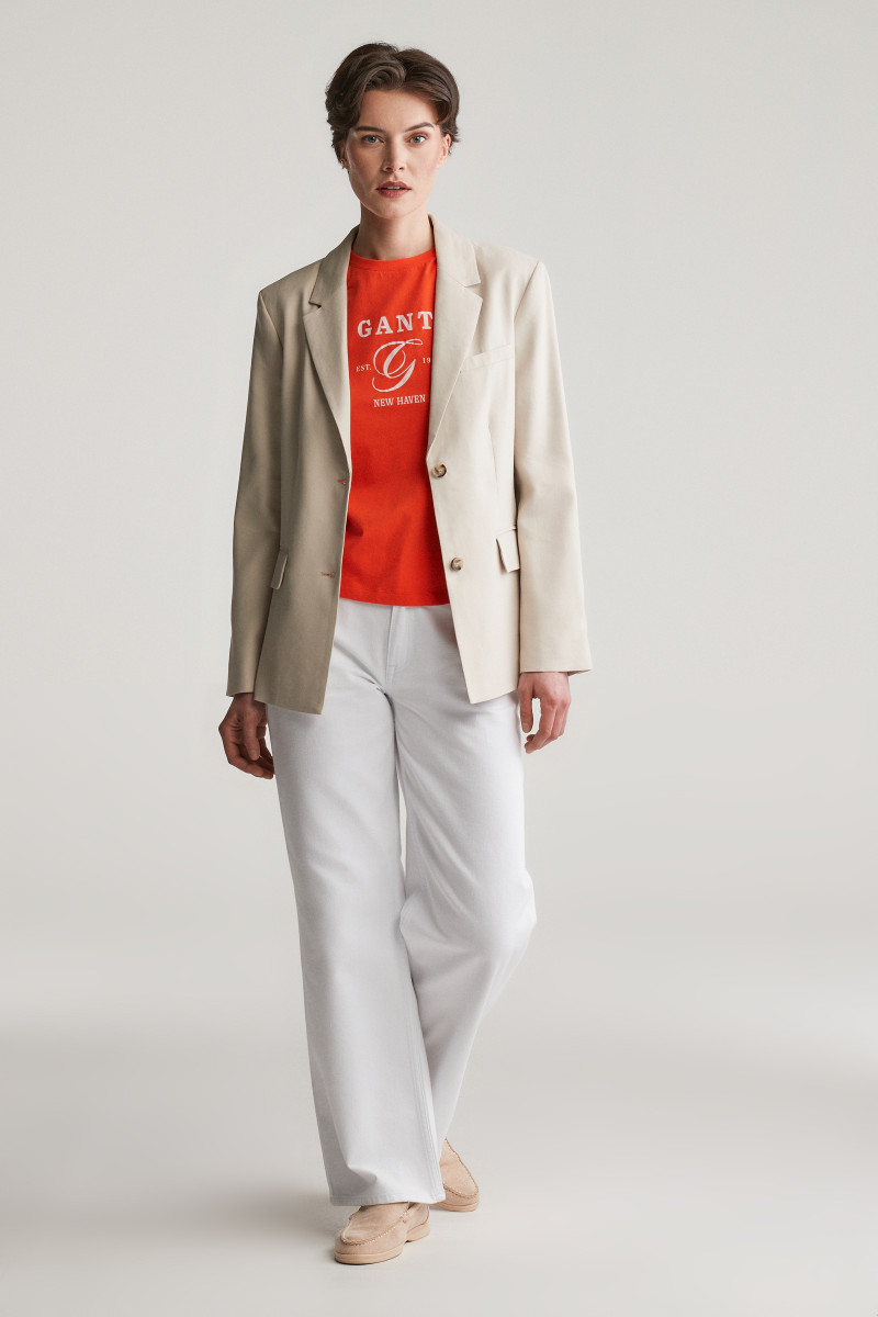 TRIČKO GANT REG GRAPHIC SS T-SHIRT ORANGE RED