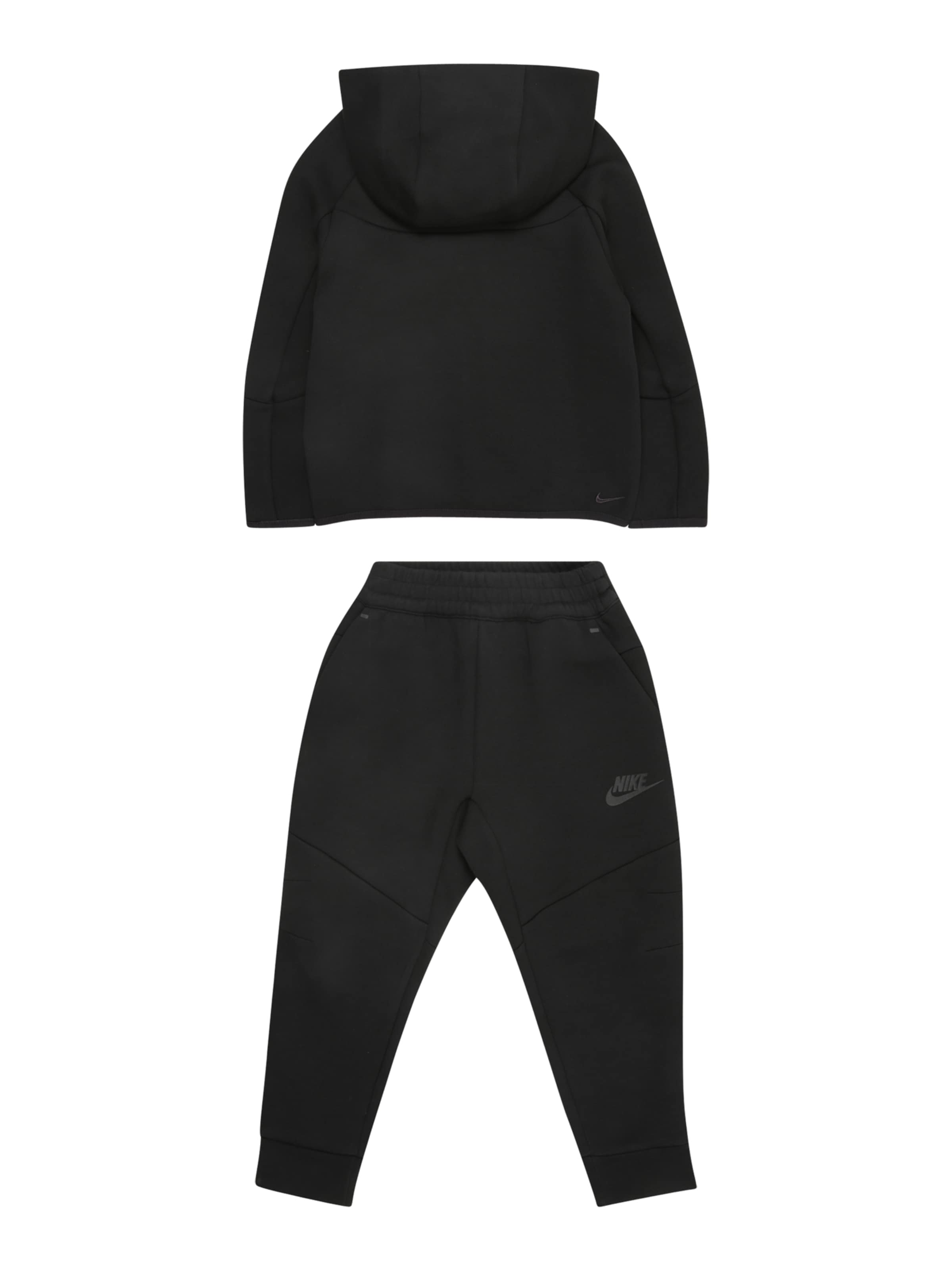 Nike Sportswear Joggingová súprava 'TECH FLEECE' tmavosivá / čierna