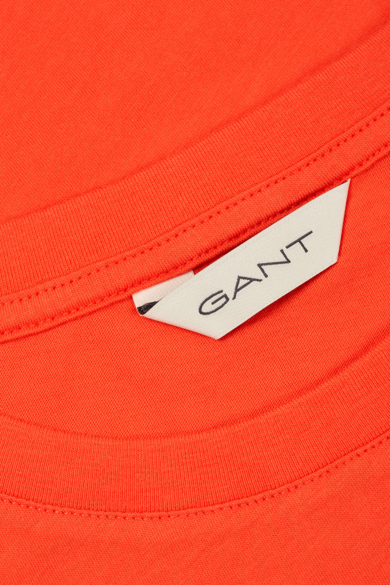 TRIČKO GANT REG GRAPHIC SS T-SHIRT ORANGE RED