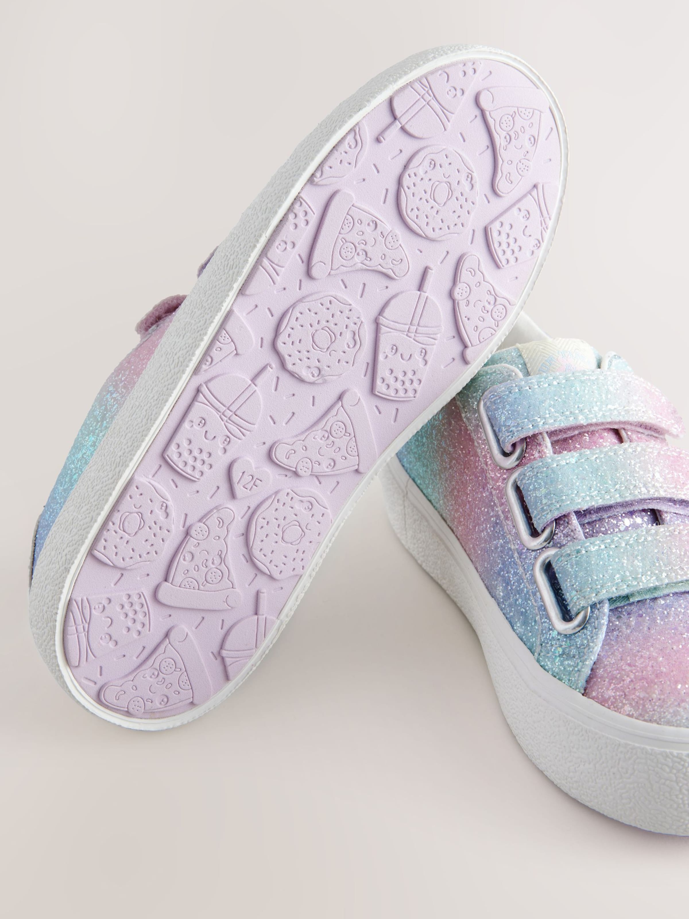 Next Tenisky svetlomodrá / mätová / ružová / strieborná