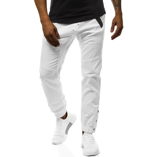 Pánske chino jogger nohavice Camelové OZONEE O/399