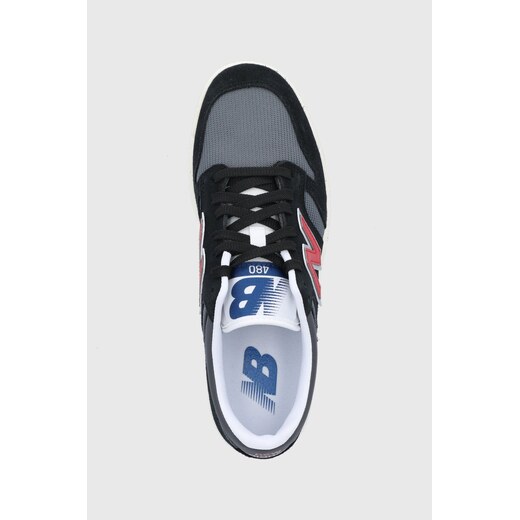 New Balance - Kožená obuv BB480LVB 