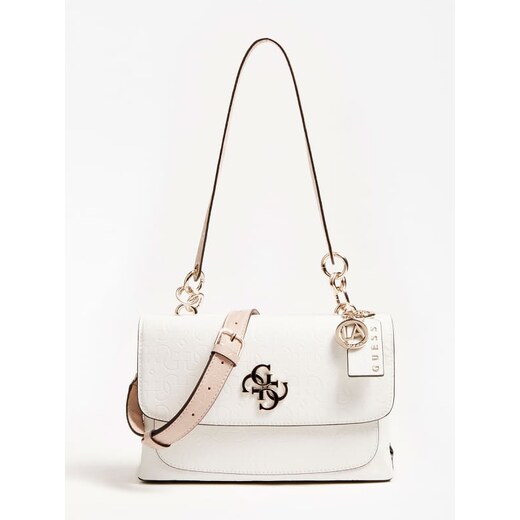 chic shine 4g logo shoulder bolsa