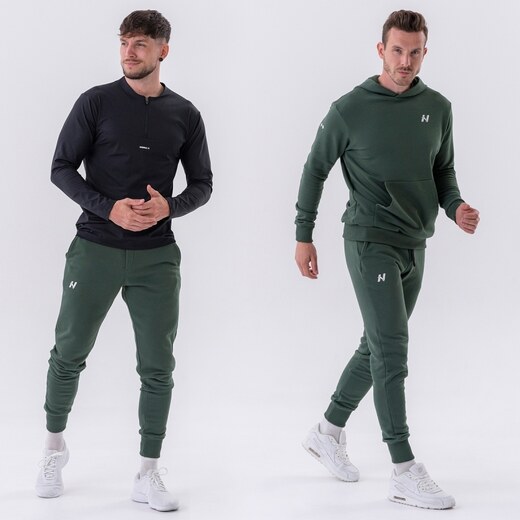 Slim sweatpants with side pockets “Reset”