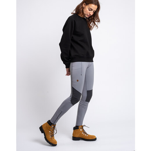 Fjallraven Abisko Varm Trekking Tights - Flint Grey-iron Grey - XL