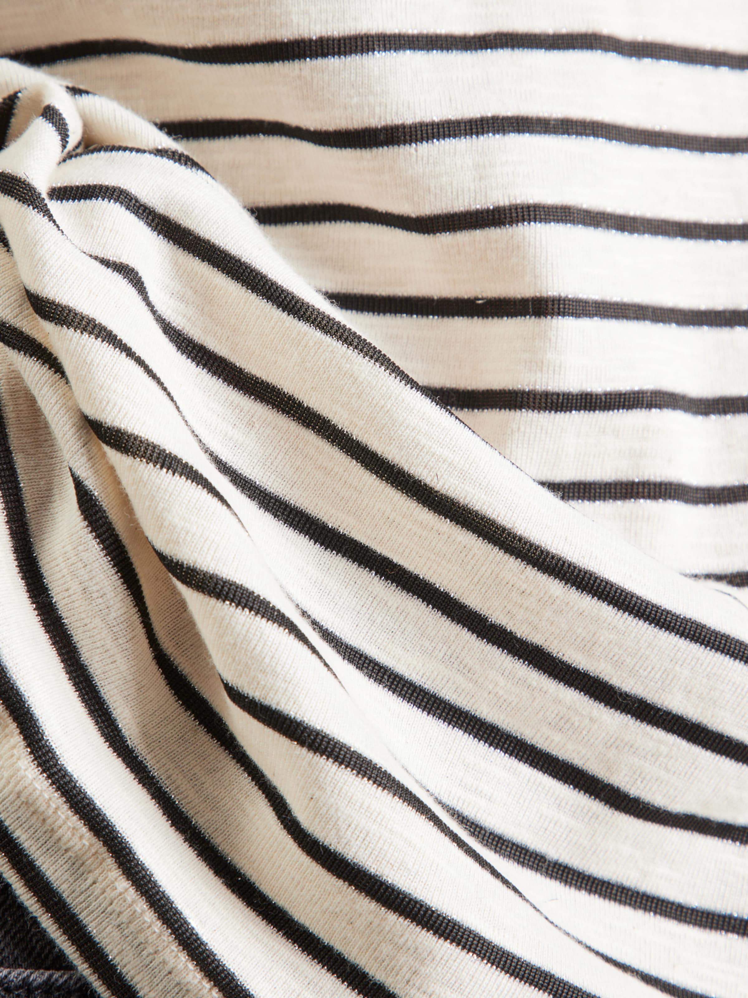 GARCIA Tričko čierna / biela