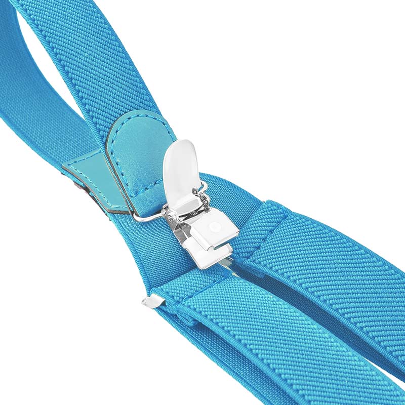 Traky na nohavice modré šírka 2,5 cm