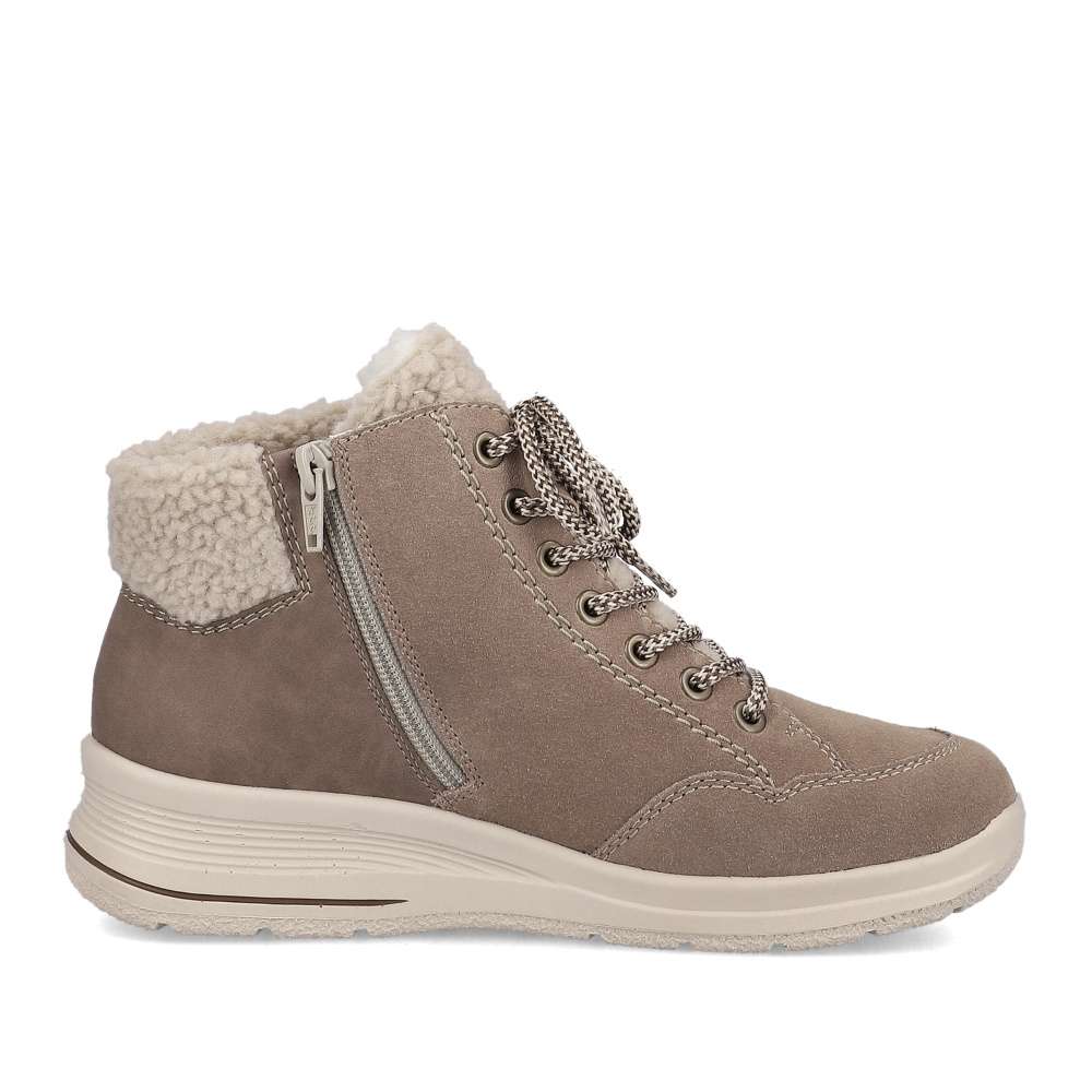 Dámska členková obuv RIEKER L7701-24 béžová W5