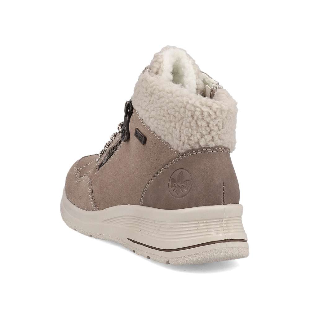 Dámska členková obuv RIEKER L7701-24 béžová W5