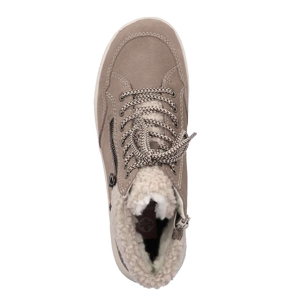 Dámska členková obuv RIEKER L7701-24 béžová W5