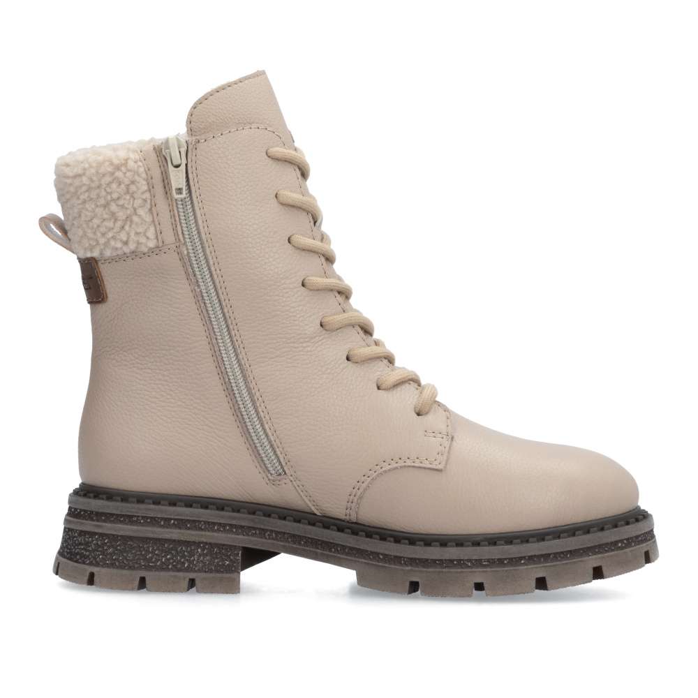 Dámska členková obuv RIEKER Z9805-20 béžová W4
