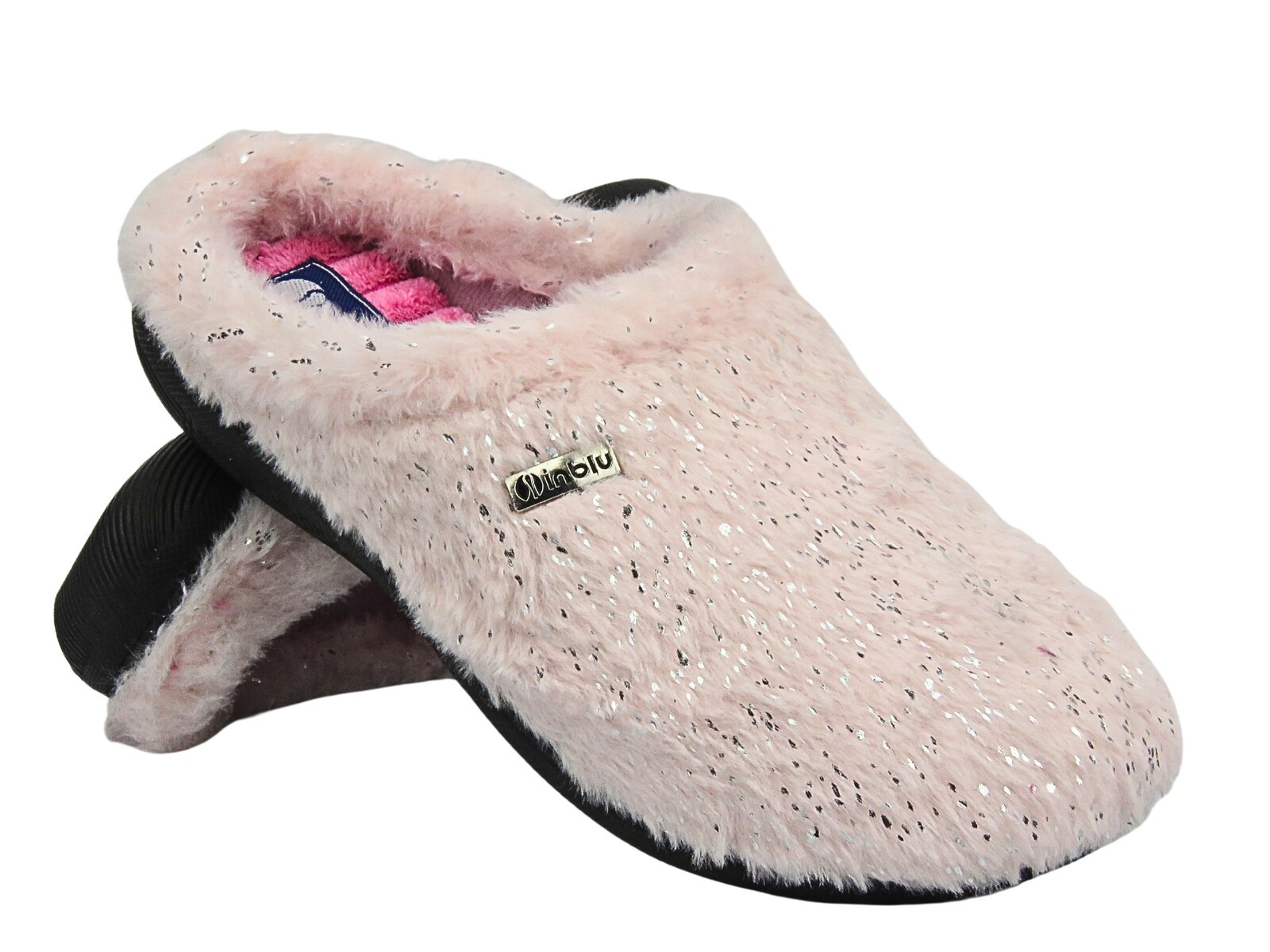 Dámské pantofle - INBLU ELOISE Pink Slip-on Slippers