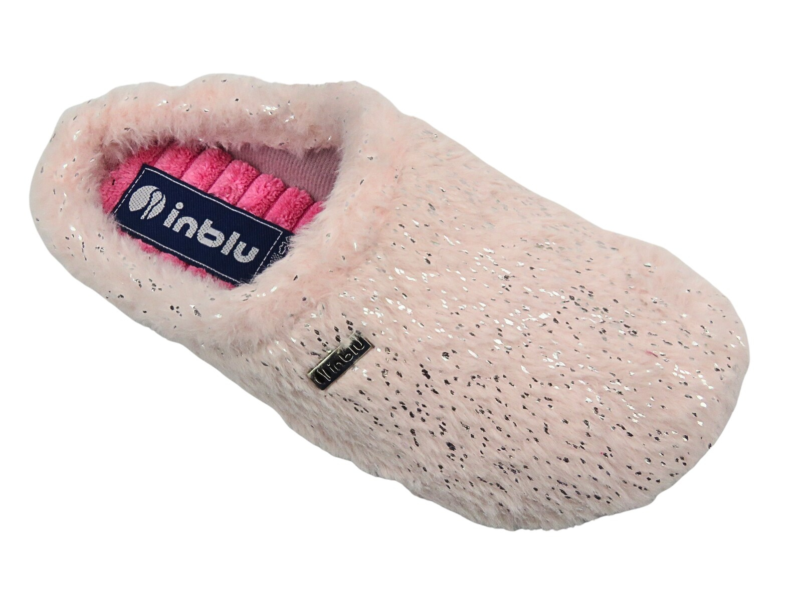 Dámské pantofle - INBLU ELOISE Pink Slip-on Slippers