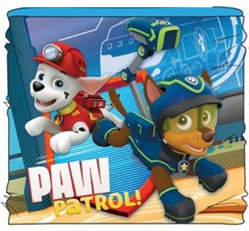 Sun City Detský nákrčník Tlapková patrola - Paw Patrol - modrý