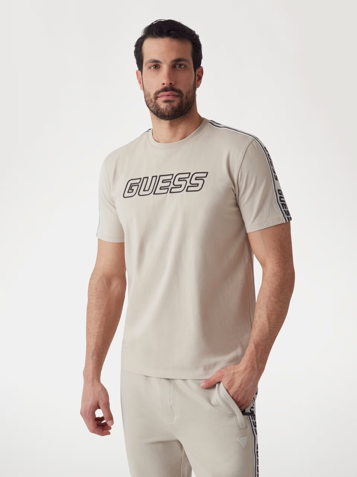 Guess Arlo CN T-shirt MINK