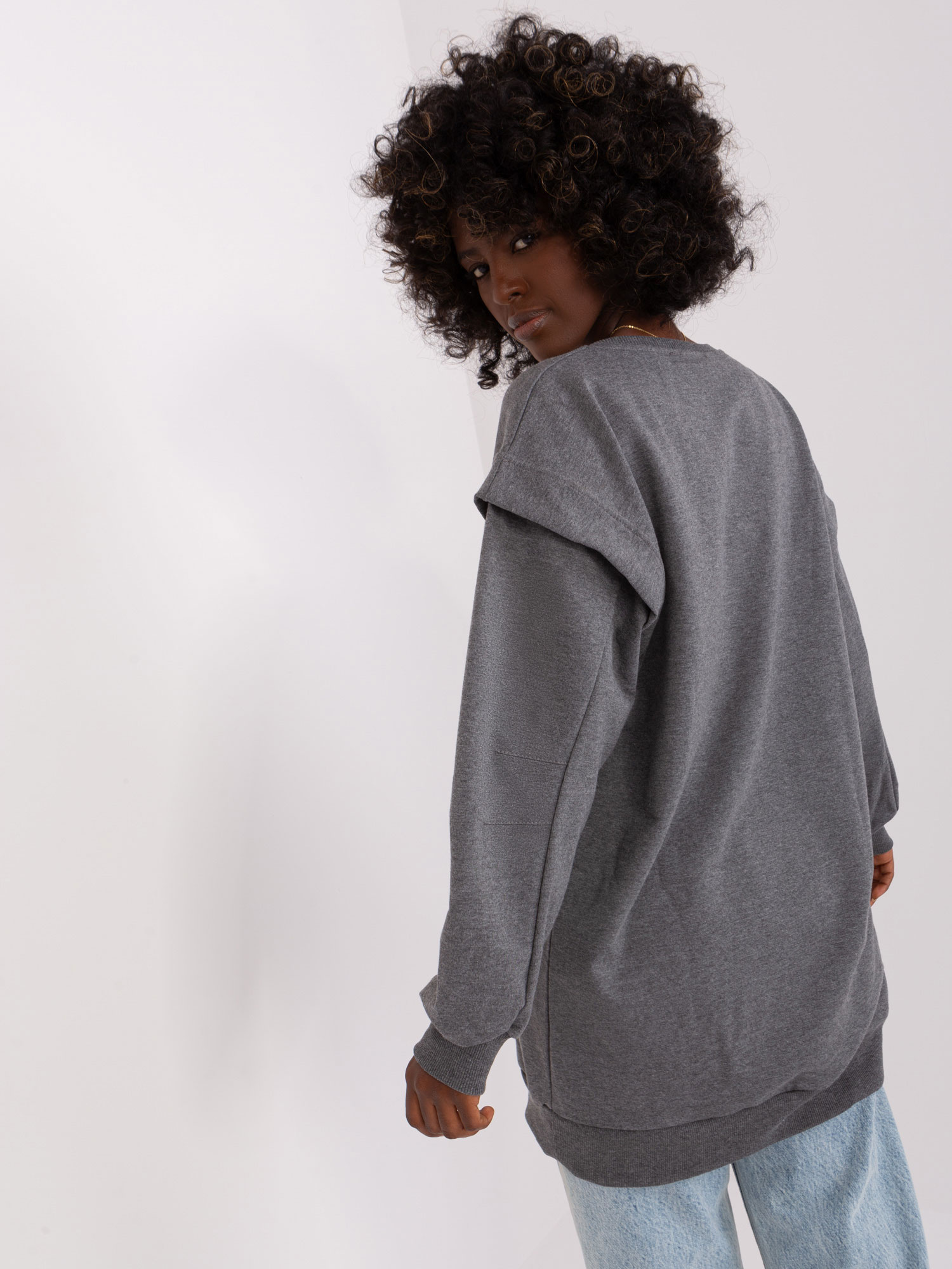 Dámska oversize mikina EM-TU-HS-21-499.21 Lily Rose