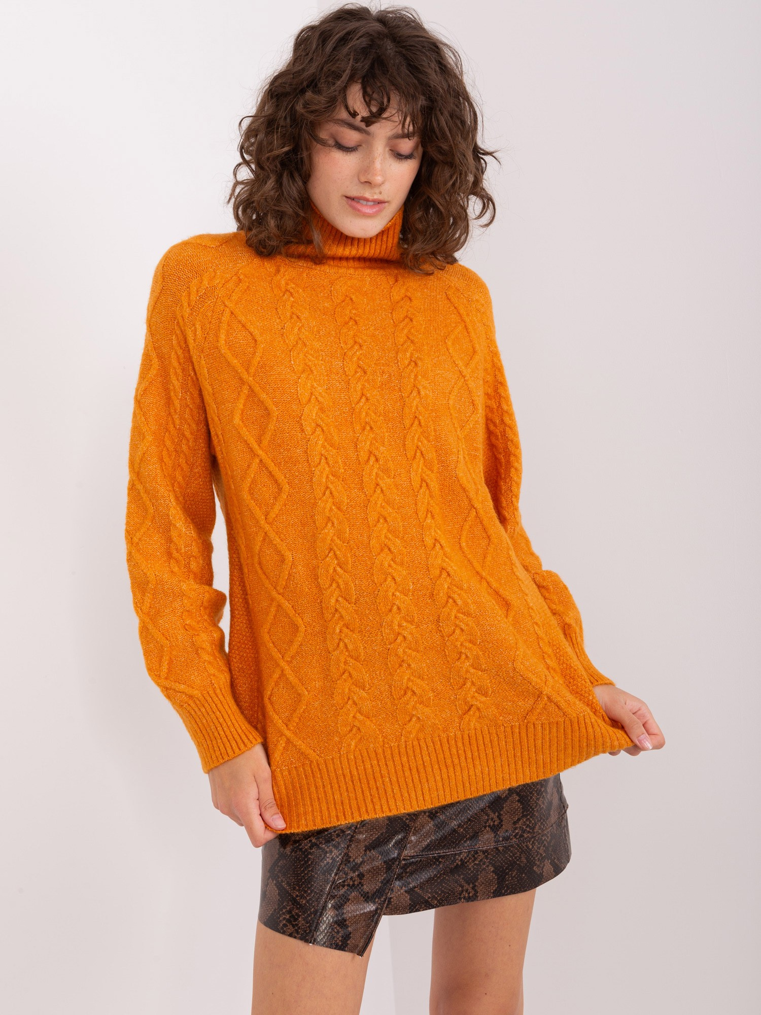 Wool Fashion Italia Sweater-AT-SW-2355-2.19P-Light Orange