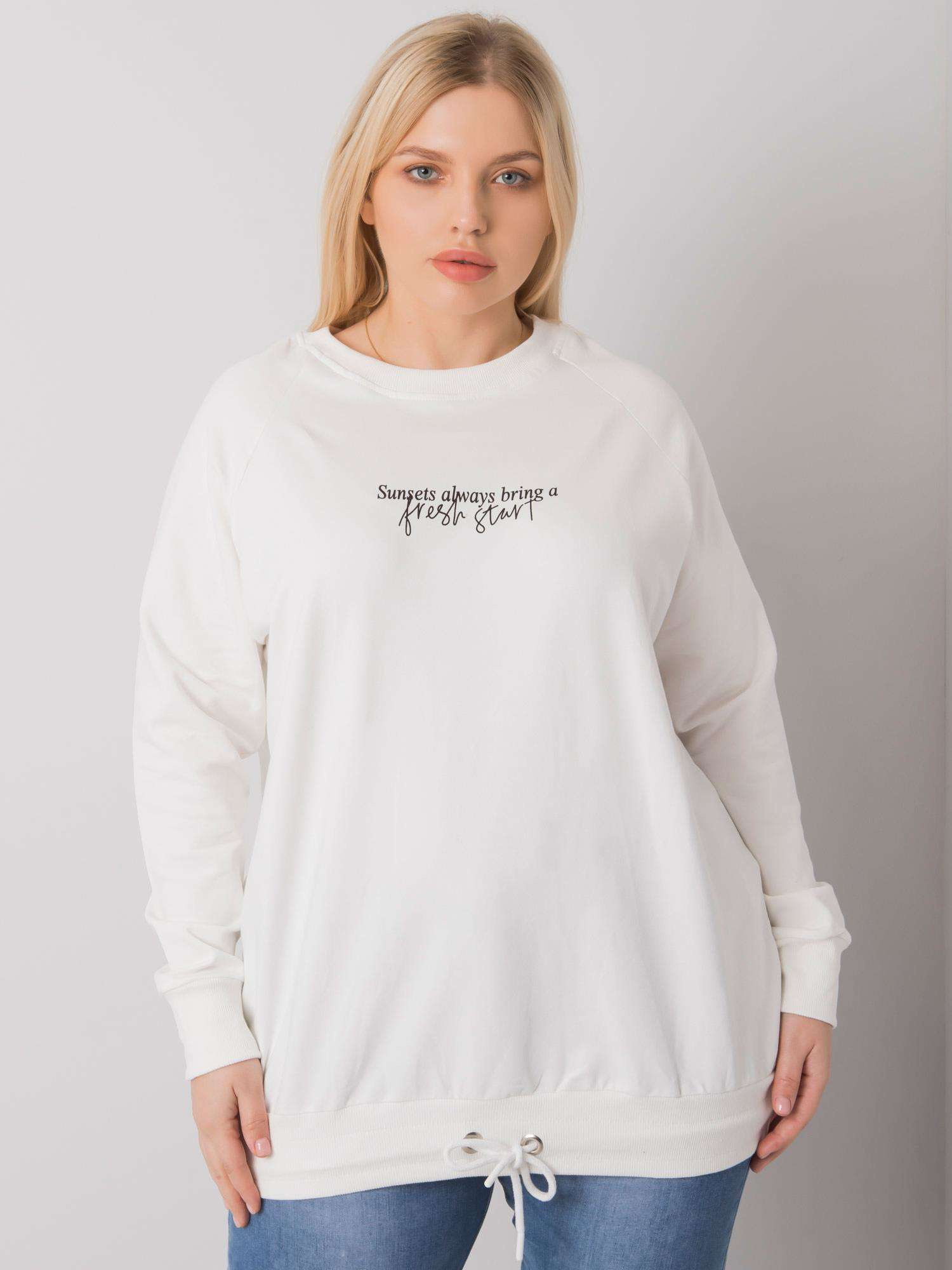 RELEVANCE Mikina Plus Size -RV-BL-7162.12P