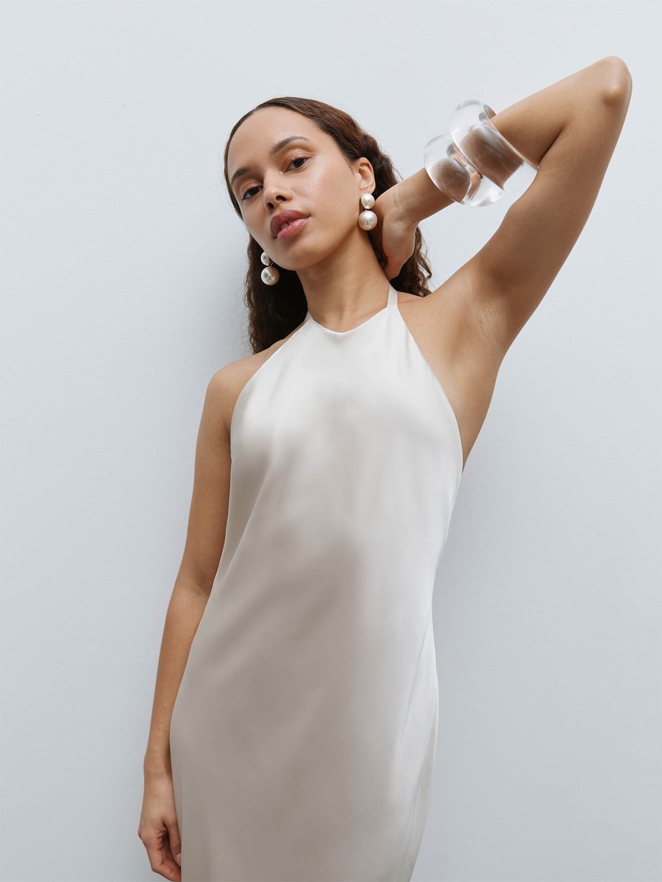 Fleur by Kaviar Gauche Večerné šaty tmelová