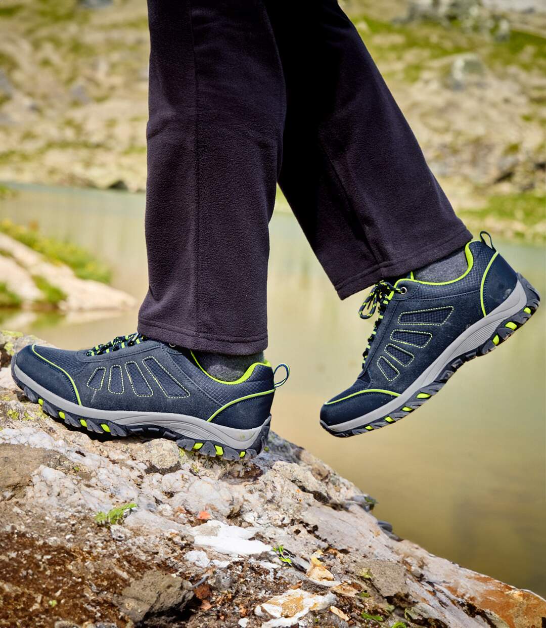 Outdoorové topánky Atlas For Men Modrá