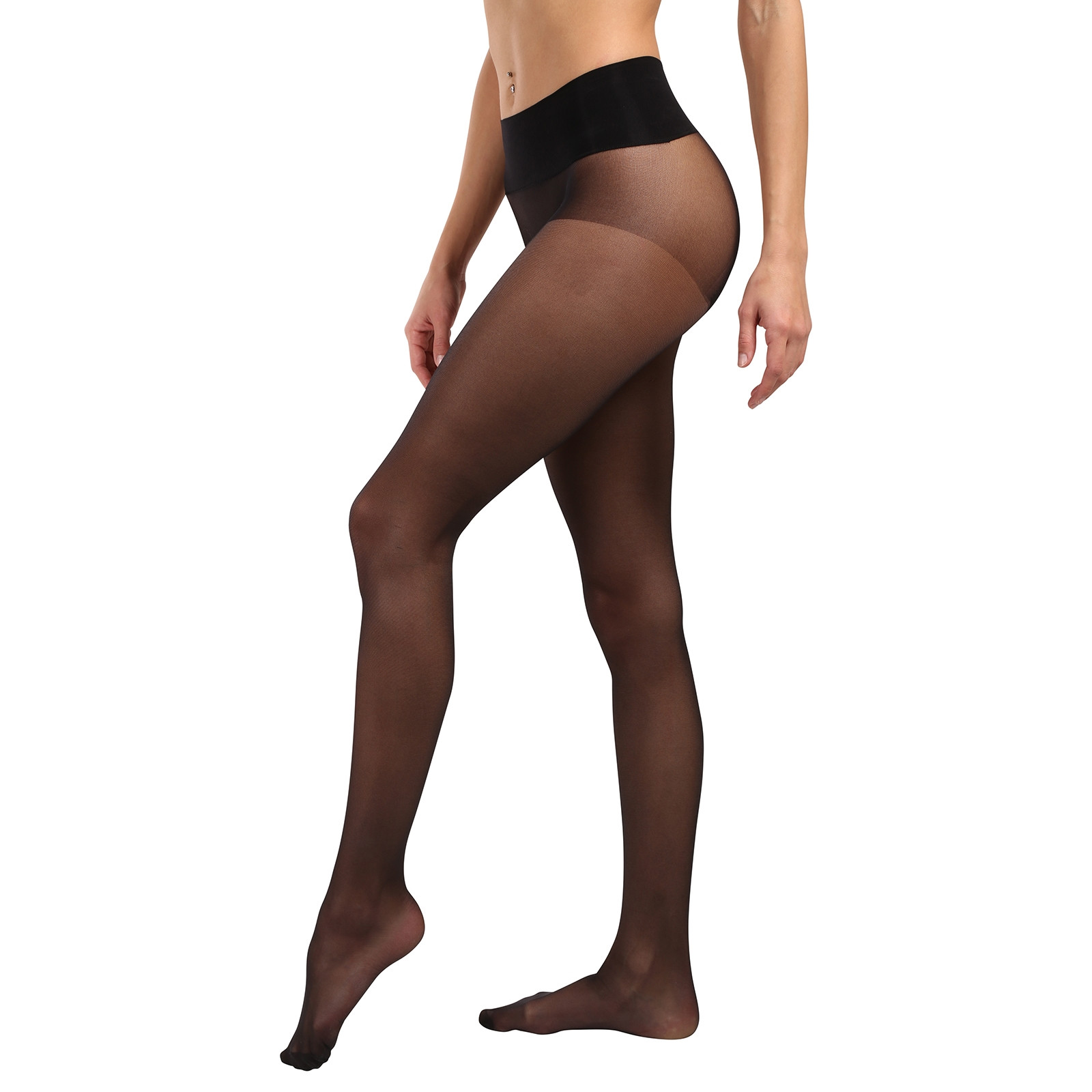 Dámske silónové pančuchové nohavice Golden Lady Comfort 20 DEN čierne (31TTT 099A)