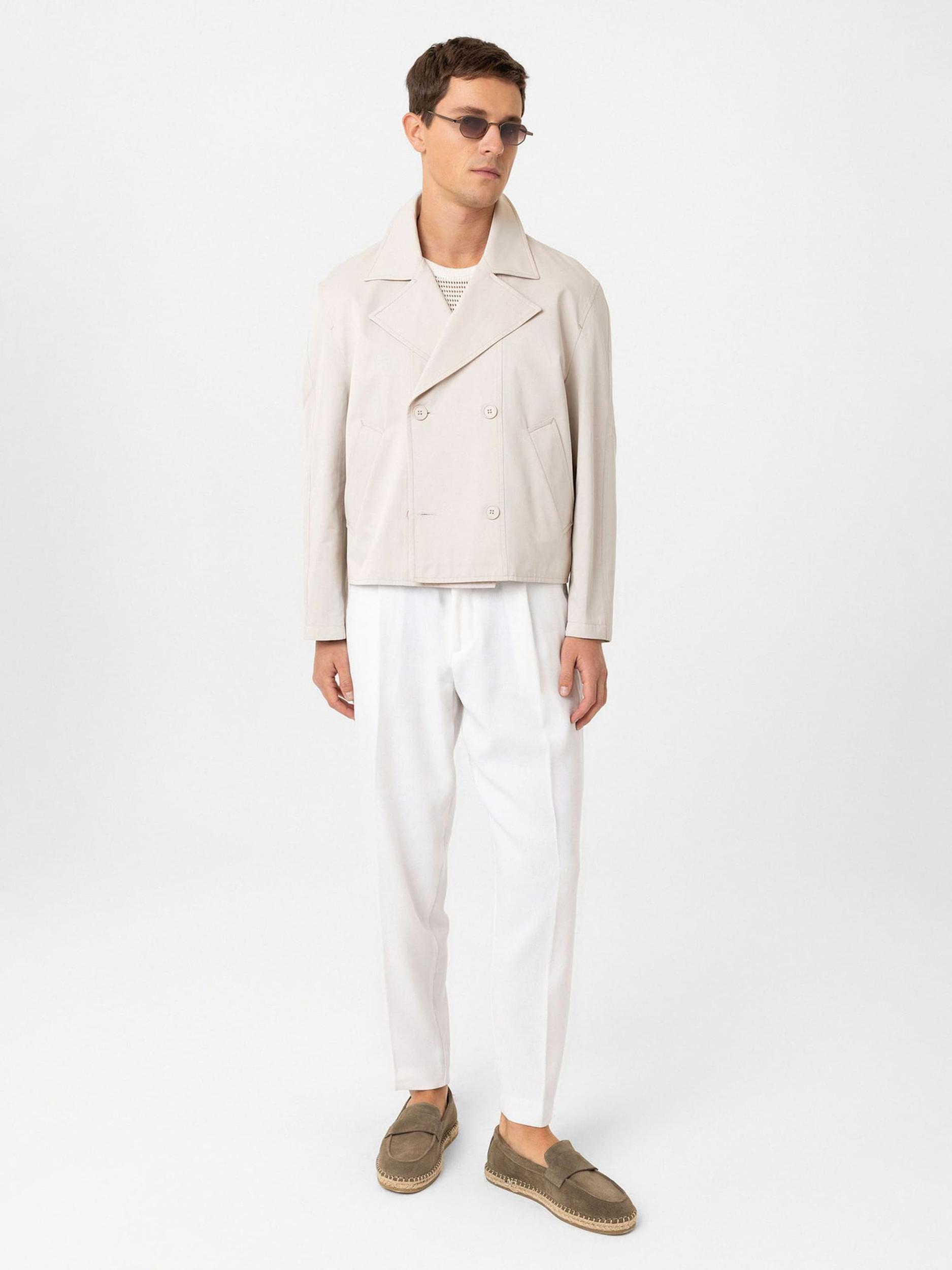 Antioch Prechodný kabát kamenná