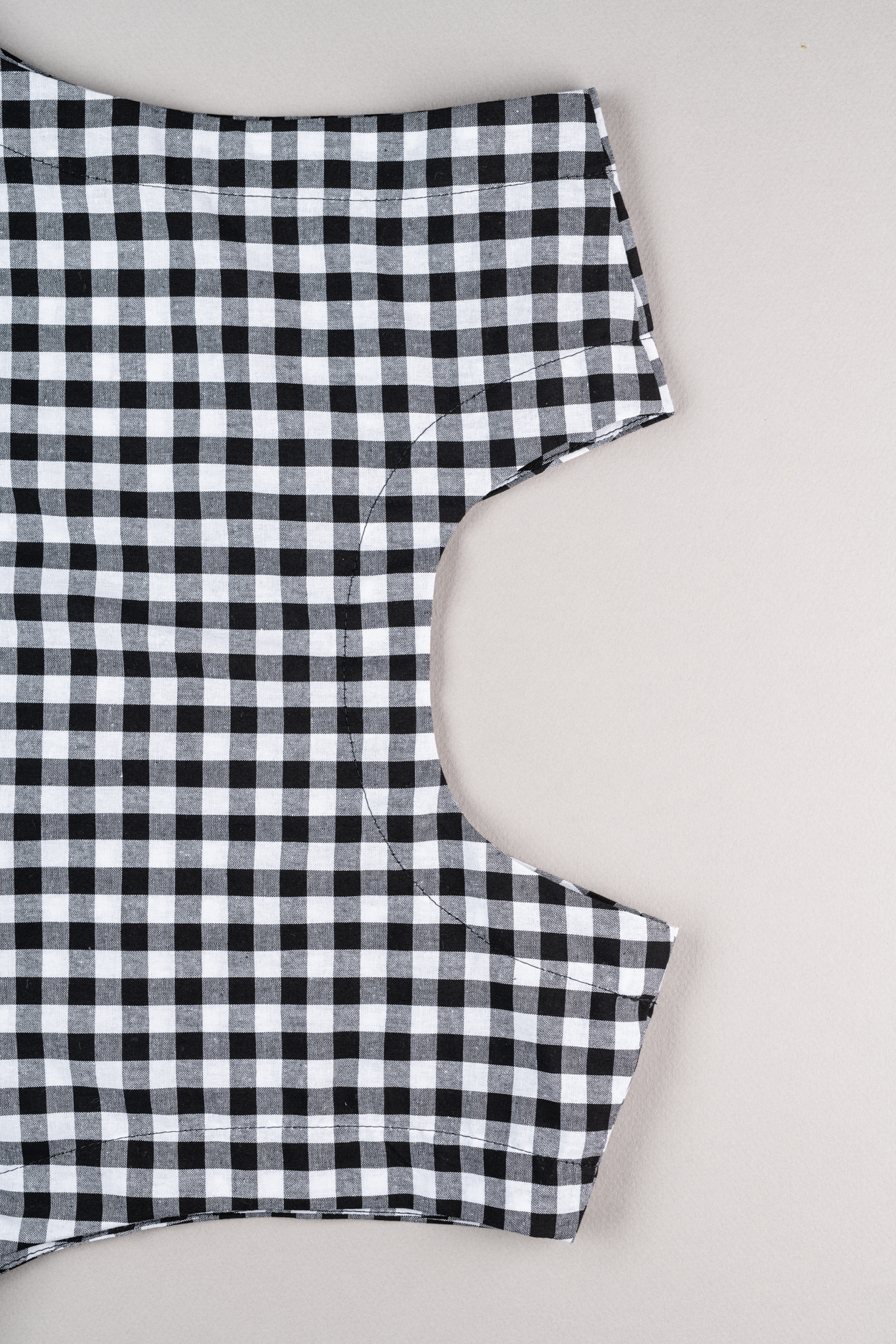 mile káro lastúria dámsky top S