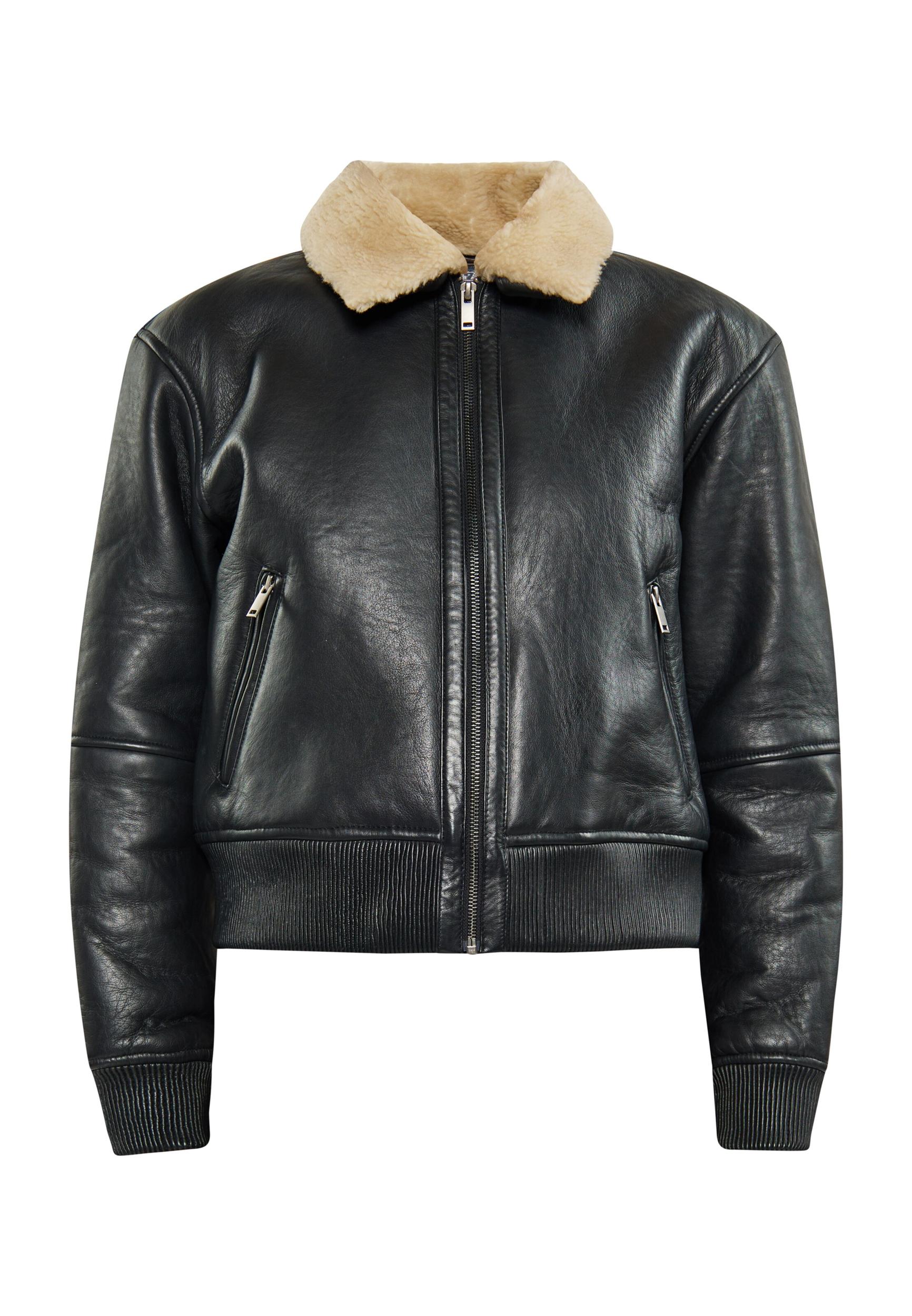 DreiMaster Vintage Prechodná bunda béžová / čierna