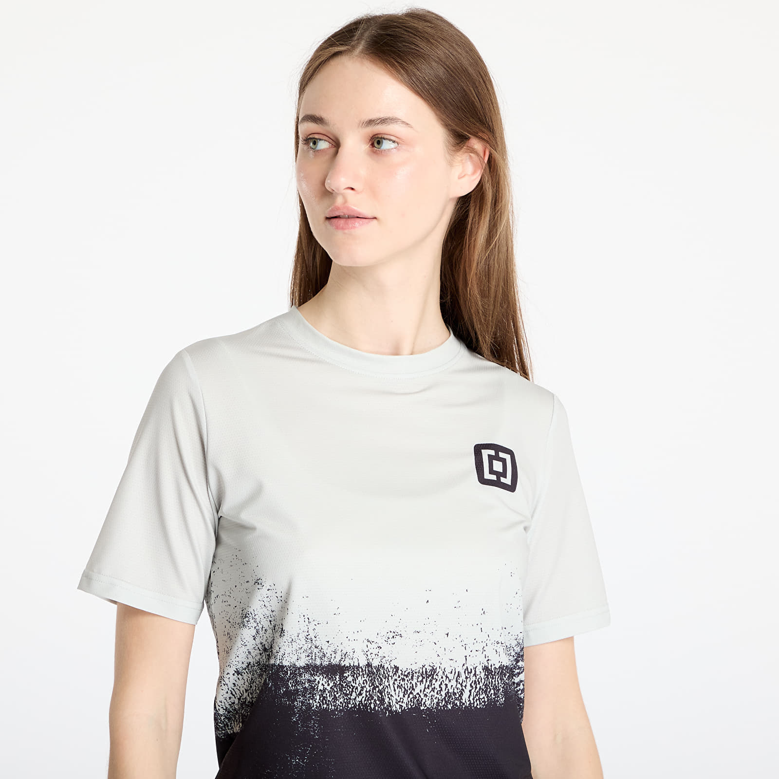 Tričko Horsefeathers W Quantum Bike Jersey Silver Birch/ Black M