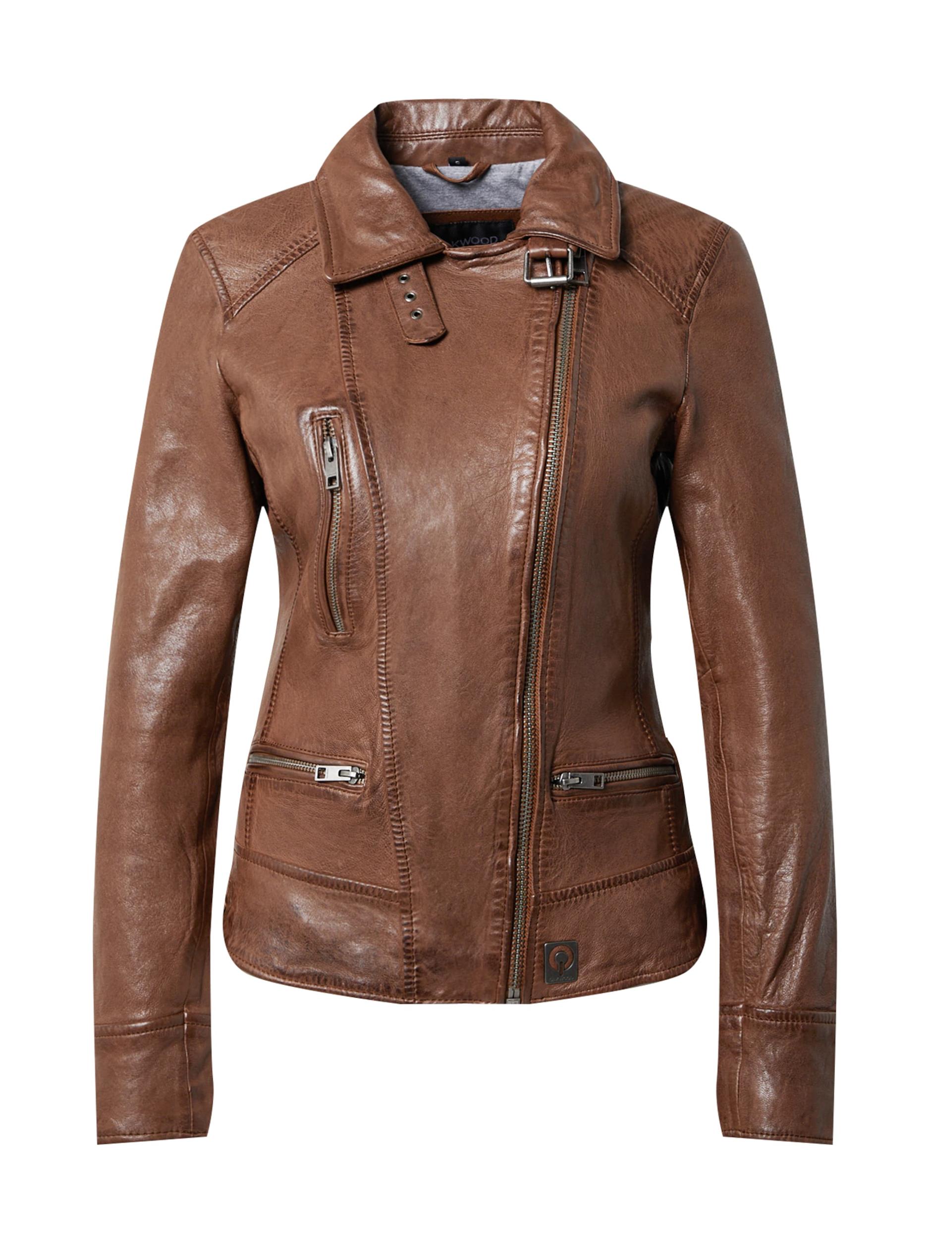 OAKWOOD Prechodná bunda 'Video' hnedá