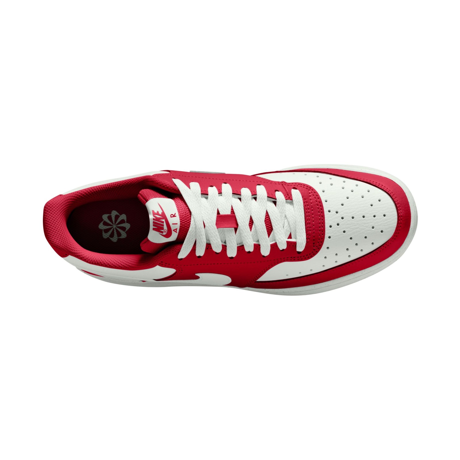 Nike Court Vision Low GYM RED/SUMMIT WHITE 600