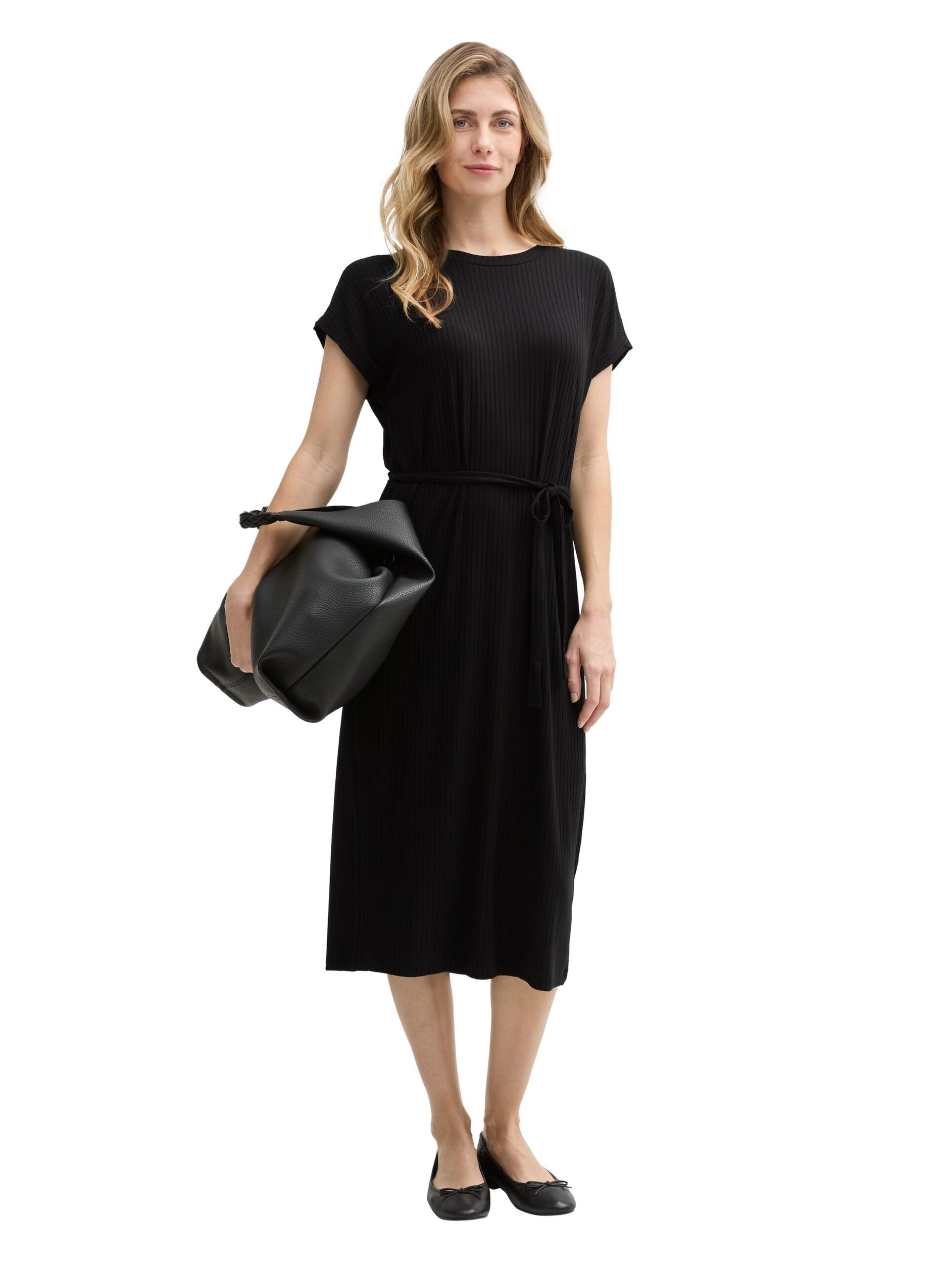 Dámske šaty - Tom Tailor - čierna - TOM TAILOR