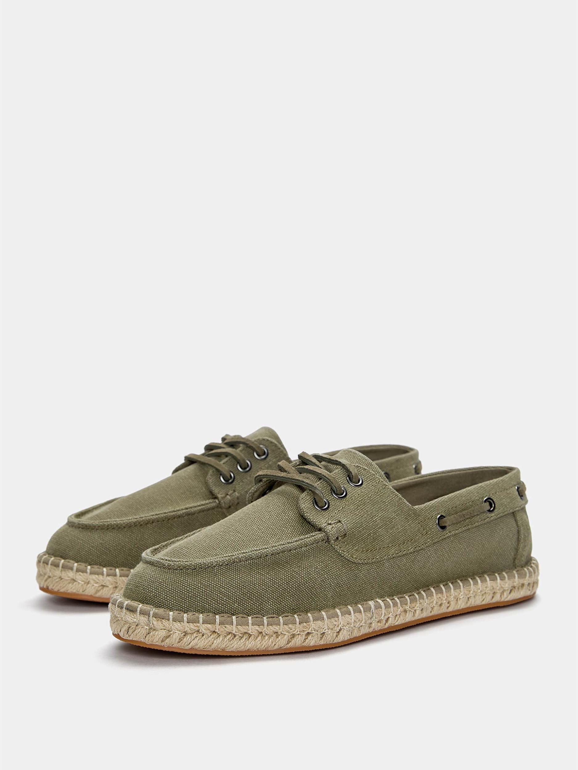 Pull&Bear Mokasíny kaki