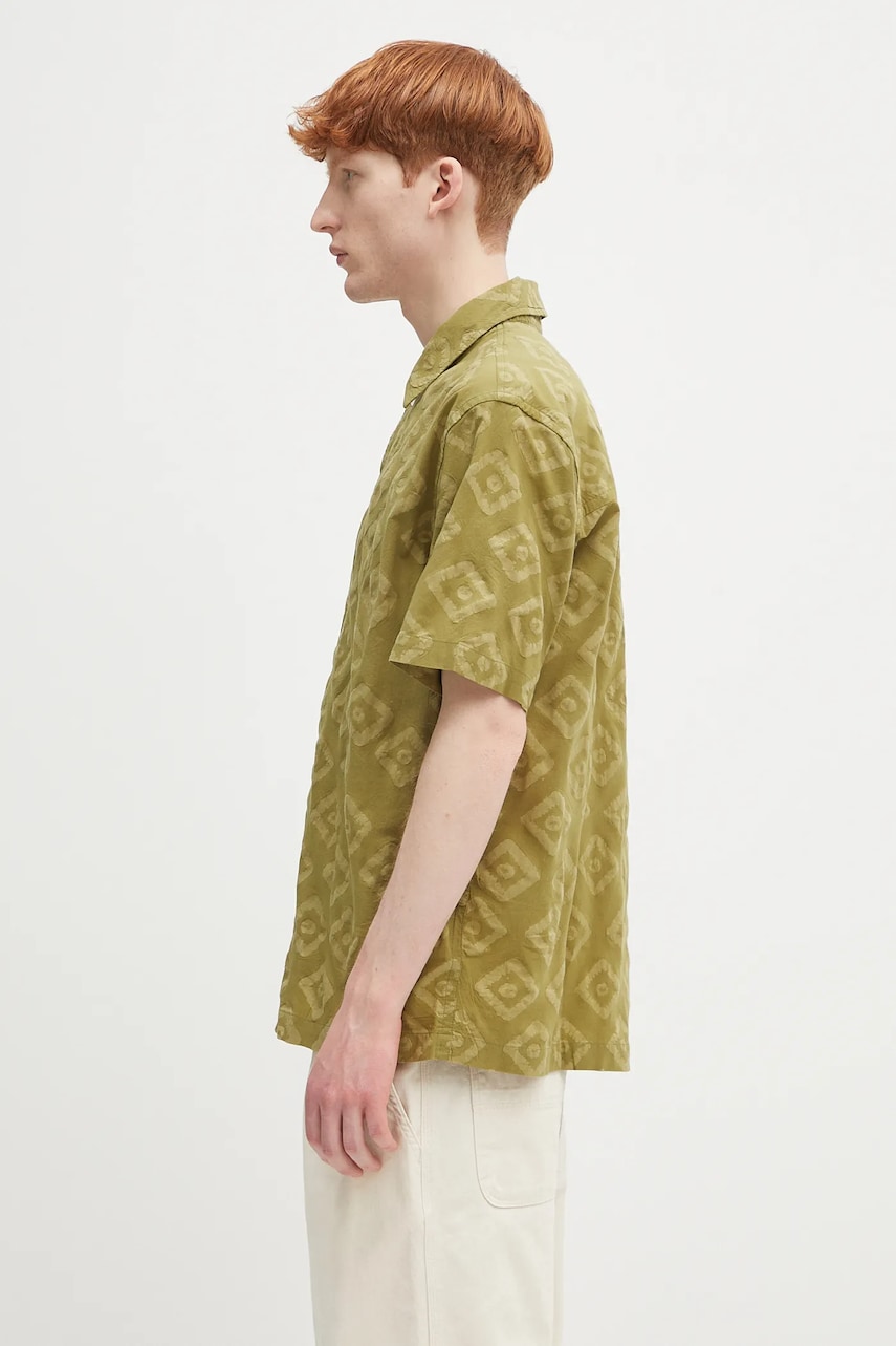 Bavlnená košeľa Norse Projects Mads Batik SS Shirt