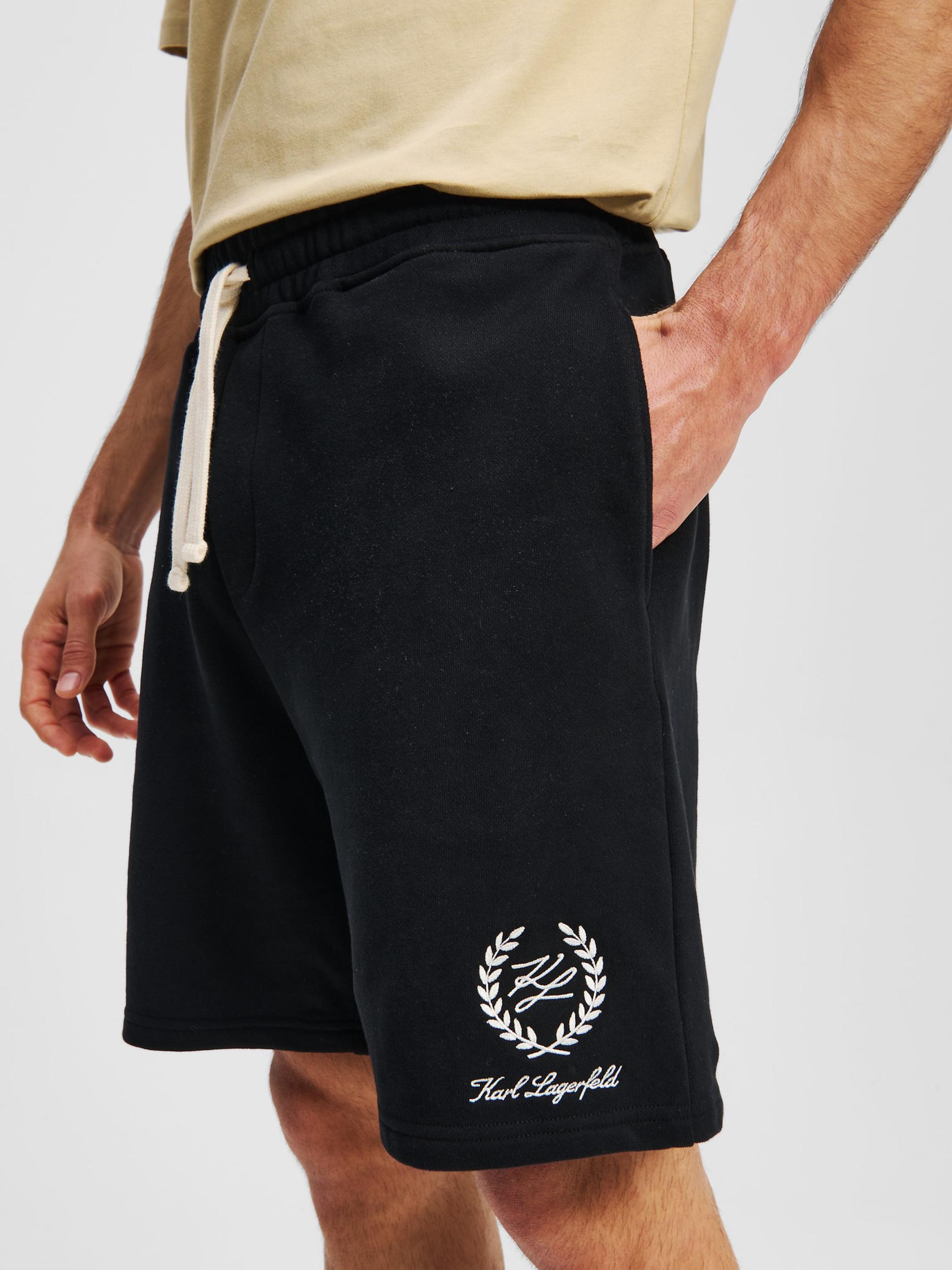 Karl Lagerfeld Pyžamové nohavice čierna