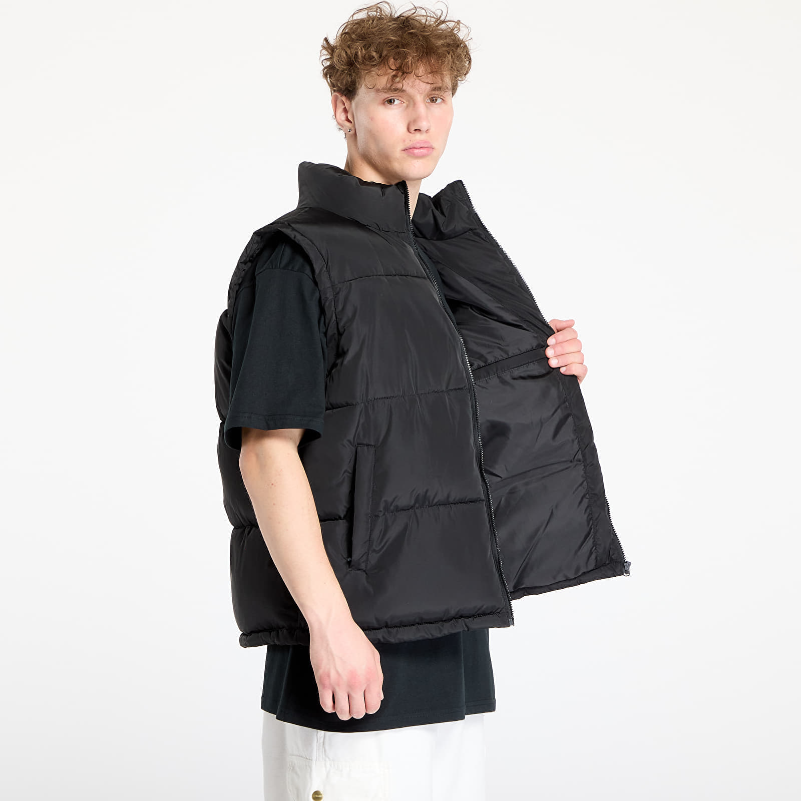 Vesta Urban Classics Block Puffer Vest Black XXL
