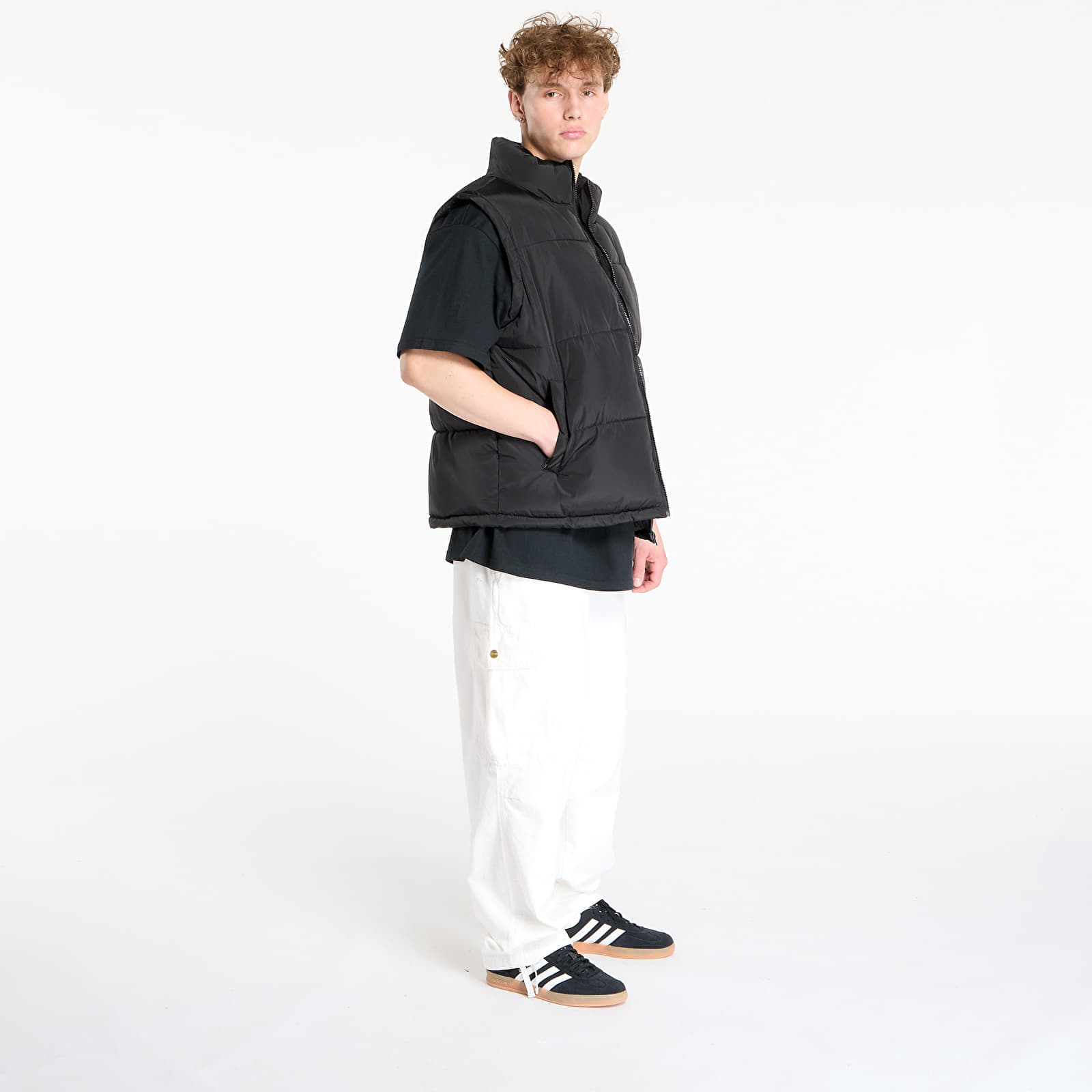 Vesta Urban Classics Block Puffer Vest Black XXL