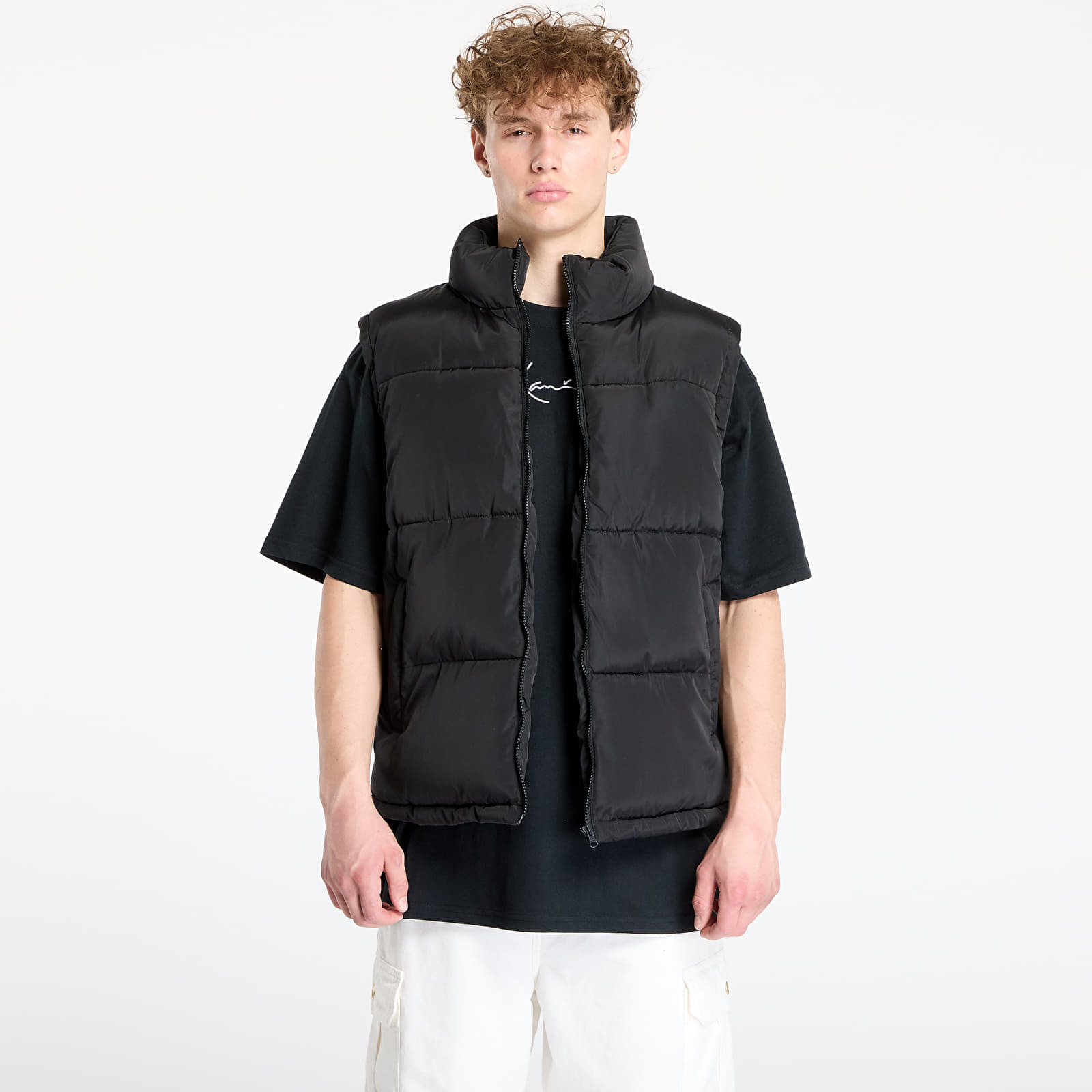 Vesta Urban Classics Block Puffer Vest Black XXL