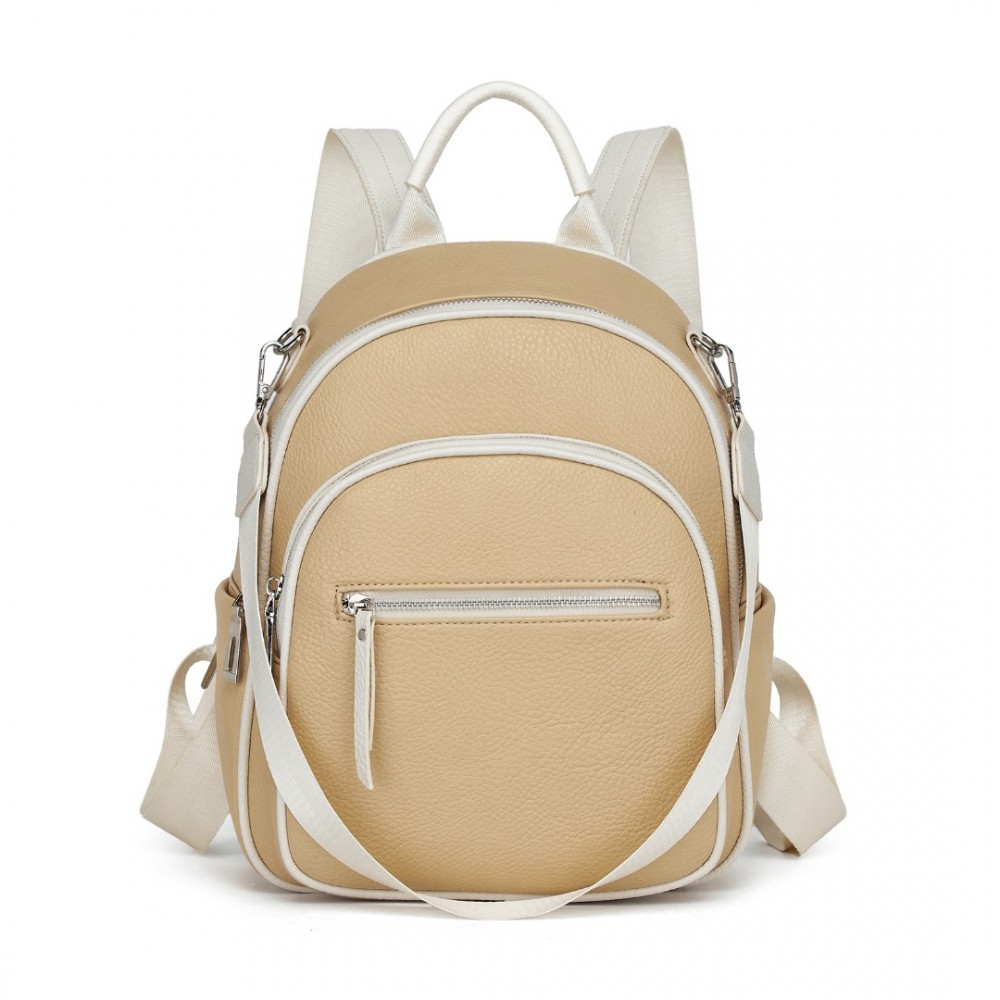 Miss Lulu Ruksak - malý s crossbody popruhom, žltý