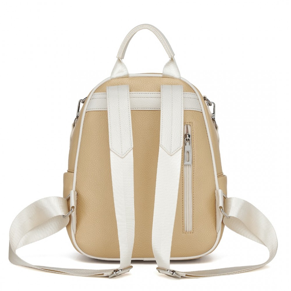 Miss Lulu Ruksak - malý s crossbody popruhom, žltý